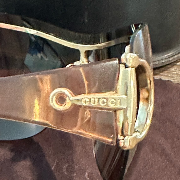 Gucci Gold Sunglasses main image 5